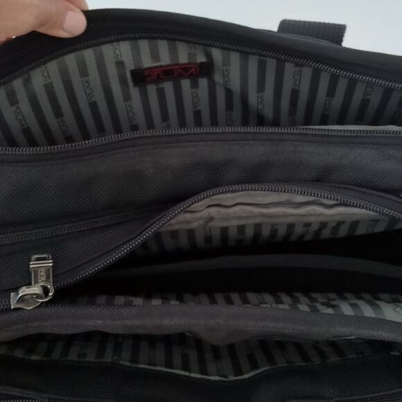 TUMI Alpha Ballistic Nylon Laptop Briefcase Bag - Picture 8 of 12